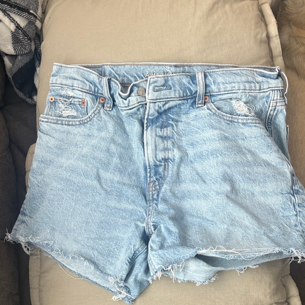 American Eagle Outfitters Light Wash Denim Shorts